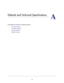 Page 3535
A
A.   Defaults and Technical Specifications
This appendix includes the following sections: 
•     Two-Bay Systems 
•     Four-Bay Systems 
•     Six-Bay Systems 
•     Safety Warnings  