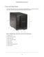 Page 1010
ReadyNAS Desktop Storage Systems 
Front and Side Panels
This section describes the front and side panels of ReadyNAS Ultra 2, Ul\
tra 2 Plus, and Pro 2 
units. Your unit’s color might vary from the color shown in this manu\
al.
1
2 3
6
8
4
57
Figure 1. ReadyNAS Ultra 2, Ultra 2 Plus, and Pro 2 front and side panel\
s
1. Exhaust vents
2. Power button and LED
3. Disk activity LED
4. Disk 1 and disk 2 LEDs
5. USB 3.0 port
6. Backup button
7. USB and backup status LED
8. Drive bay door 