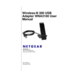 Page 1202-10539-01 
December 2009
NETGEAR, Inc.
350 E. Plumeria Drive 
San Jose, CA 95134 USA
Wireless-N 300 USB 
Adapter WNA3100 User 
Manual 