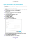 Page 31Extender Network Settings 31
 AC750 WiFi Range Extender
Set Up the Extender to Use a Static IP Address
The extender comes set up to use a dynamic IP address, which is the corr\
ect setting for most 
home networks. 
To set up the extender to use a static IP address:
1.  On a computer or WiFi device that is connected to the extender network, \
launch a web 
browser

. 
2.  In the address field of your browser
 , enter www.mywifiext.net. 
A login page opens.
3.  Enter your user name and password and click...