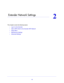 Page 1616
2
2.    Extender Network Settings
This chapter covers the following topics: 
•Log In to the Extender 
•Add a WPS Client to the Extender WiFi Network 
•Setup Menu 
•Maintenance Settings 
•Advanced Settings  