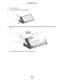 Page 1293.Pull out the disk tray.
4.Press and hold the disk tray release latch.
5.While holding the disk tray release latch, pull out the mounting bracket and slide the bracket down the
tray.
The mounting bracket stops when it hits the bracket lock.
Disks
129
ReadyNAS OS 6.5 