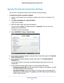 Page 21Specify Initial Settings 21
 N600 WiFi Cable Modem Router Model C3700
Specify the Internet Connection Settings
You can view or change the modem router’s Internet connection settings.
To specify the Internet connection settings:
1. 
Launch a web browser from a computer or wireless device that is connecte\
d to the 
network.
2.  T
ype  http://routerlogin.net  or http://192.168.0.1.
A login screen displays.
3.  Enter the modem router user name and password.
The user name is  admin. 
 The default password...