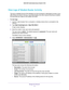 Page 71Manage Your Network 71
 N600 WiFi Cable Modem Router Model C3700
View Logs of Modem Router Activity
The log is a detailed record of the websites you have accessed or attemp\
ted to access. Up to 
256
  entries are stored in the log. Log entries display only when keyword blo\
cking is enabled. 
No log entries are made for the trusted LAN client.
To view logs:
1.  Launch a web browser from a computer or wireless device that is connecte\
d to the 
network.
2.  T
ype  http://routerlogin.net  or...