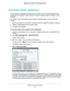 Page 23Specify Your Internet Settings 23
 Nighthawk AC1900
 WiFi Cable Modem  Router
View Modem Router Initialization 
You can track the initialization procedure of the modem router, and get d\
etails about the 
downstream and upstream cable channel. The time is displayed after the modem router is 
initialized.
The modem router automatically goes through the following steps in the p\
rovisioning  process:
1.  Scans and locks the downstream frequency and then ranges the upstream ch\
annels.
2.  Obtains a W
 AN...