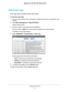 Page 61Manage Your Network 61
 Nighthawk AC1900
 WiFi Cable Modem  Router
View Event Logs
Event logs capture important modem router events.
To view the event logs:
1. Launch a web browser from a computer or wireless device that is connecte\
d to the 
network.
2.  T
ype  http://routerlogin.net  or http://192.168.0.1.
A login window opens.
3.  Enter the modem router  user name and password.
The user name is  admin. 
 The user name and password are case-sensitive.
The BASIC Home page displays.
4.  Select  ADV...