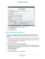 Page 13Manage and Monitor 13
 CM400 High Speed Cable Modem
5. 
In the Starting Frequency  field, type a number. 
6.  Click the  Apply button.
Your change takes effect.
View Cable Modem Initialization
You can track the initialization procedure of the cable modem and get det\
ails about the  downstream and upstream cable channel. The time is displayed after the cable modem is 
initialized.
The cable modem automatically goes through the following steps in the pr\
ovisioning process: 1.  Scans and locks the...