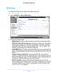 Page 47NETGEAR genie ADVANCED Home 47
 D6200 WiFi DSL Modem Router
WAN Setup
The WAN Setup screen lets you configure the WAN (Internet) port. 
To configure the WAN:
1. 
Select  ADV
 ANCED > Setup > WAN Setup .
2. Configure the following settings:
• W
AN Preference . Select your WAN preference: Auto Detect, Must use DSL WAN, or 
Must use Ethernet WAN.
• Disable Port Scan and DoS Protection. DoS protection protects your LAN against 
denial of service attacks such as Syn flood, Smurf 

Attack, Ping of Death,...