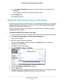 Page 40Specify Network Settings 40
AC750 Wireless Dual Band Gigabit Router R6050 
b. 
In the Ending IP Address  field, type the number at the end of the range of IP 
addresses.
This IP address must be in the same subnet as the router.
7.  Click the  Apply button.
Your settings are saved.
Disable the DHCP Server Feature in the Router
By default, the router acts as a DHCP server. The router  assigns IP, DNS server, and default 
gateway addresses to all computers connected to the LAN. The assigned default gateway...