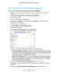 Page 27Specify Your Internet Settings 27
 AC1200 Smart WiFi Router with External Antennas
Use Auto Config for an IPv6 Internet Connection
To set up an IPv6 Internet connection through auto configuration:
1. 
Launch a web browser from a computer or wireless device that is connecte\
d to the 
network.
2.  T
ype  http://www.routerlogin.net  or http://www.routerlogin.com .
A login screen displays.
3.  Enter the router user name and password.
The user name is  admin. 
 The default password is password. The user...