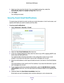 Page 80Security 80
R6250 Smart WiFi Router 
3. 
Select your time zone from the list. If you use daylight savings time, s\
elect the 
Automatically adjust for daylight savings time  check box. 
4.  Click  Apply . 
Your settings are saved.
Security Event Email Notifications
To receive logs and alerts by email, provide your email information in th\
e E-mail screen, and  specify which alerts you want to receive and how often. 
To set up email notifications:
1.  Select  Advanced > Security >  E-mail.
2. Select the...