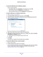 Page 49USB Storage 49
 R6300v2 Smart WiFi Router
To access the USB device from a Windows computer: 
Use any of these methods:
•Select Start > Run. Enter \
eadyshare in the dialog box and click  OK. 
• Open a browser and enter \
eadyshare in the address bar
 .
• Open My Network Places and enter  \
eadyshare in the address bar
 . 
To map the USB device to a Windows network drive: 
1. V
isit  www.netgear.com/readyshare.
2.  In the ReadySHARE USB Storage Access pane, click  PC Utility.
3.  Follow the onscreen...