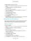 Page 114Specify Network Settings 
114 AC1750 Smart WiFi Router 
To disable the DHCP server feature in the router:
1. Launch an Internet browser from a computer or wireless device that is connected to the 
network.
2. Type http://www.routerlogin.net or http://www.routerlogin.com.
A login window opens.
3. Enter the router user name and password.
The user name is admin. The default password is password. The user name and 
password are case-sensitive.
The BASIC Home page displays.
4. Select ADVANCED > Setup > LAN...