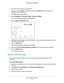 Page 125Specify Network Settings 125
 AC1750
 Smart  WiFi Router
3. Enter the router user name and password.
The user name is  admin. 
 The default password is password. The user name and 
password are case-sensitive.
The BASIC Home page displays.
4.  Select  ADV
 ANCED > Advanced Setup > Wireless Settings .
The Advanced Wireless Settings page displays.
5.  Click the  Add a new period  button.
6. Use the menus, radio buttons, and check boxes to set up a period during \
which you want to 
turn off the wireless...