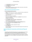 Page 55Optimize Performance 
55  AC1750 Smart WiFi Router
7. In the Rule Name field, type the name of the rule.
8. In the Keyword field, type a keyword.
9. Click the Add button.
The rule is added to the QoS rules. The router assigns a high priority to Internet traffic 
from the server that matches the keyword.
Add a Downstream QoS Rule by Device
To add a downstream QoS rule by device:
1. Launch an Internet browser from a computer or wireless device that is connected to the 
network.
2. Type...