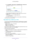 Page 96Use the Router as a Media Server 96
AC1750
 Smart  WiFi Router 
d. Select  ADVANCED > USB Functions > ReadySHARE Storage > Media Server .
e. Select the Enable iTunes Media Server (Music Only)  check box and click the 
Apply button.
f.  Enter the passcode and click the  Allow Control button.
Your changes take effect.
On your iPhone or iPad, the ReadySHARE music library displays in the Rem\
ote app. 
You can play this music to AirPlay devices. 
Play Media from a USB Drive on TiVo
You can set up your TiVo...