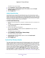 Page 119Specify Network Settings 
119  Nighthawk AC1750 Smart WiFi Router
The BASIC Home screen displays.
4. Select ADVANCED > Advanced Setup > Wireless Settings.
5. Scroll down below the WPS Settings section of the screen and clear the Enable 
AIRTIME FAIRNESS check box.
6. Click the Apply button.
Implicit Beamforming
Implicit Beamforming contrasts with explicit Beamforming, which means that your router 
actively tracks clients and directs power to the router antenna closes to the client. This works 
whether or...