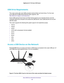 Page 68Share USB Drives Attached to the Router 68
Nighthawk AC1750
 Smart  WiFi Router 
USB Drive Requirements
The router works with most USB-compliant external flash and hard drives.\
 For the most 
up-to-date list of USB drives that the router supports, visit 
http://kbserver.netgear.com/readyshare .
Some USB external hard drives and flash drives require you to load the d\
rivers onto the 
computer before the computer can access the USB device. Such USB devices\
 do not work 
with the router

.
The router...