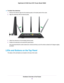 Page 12To attach the antennas:
1.
Remove the antenna caps from the antenna posts on the back panel of the router.
2. Align the antennas with the antenna posts
. 3.
Attach the antennas on the threaded antenna posts.
4. Position the antennas for the best WiFi performance.
We recommend that the center antenna be vertical and that you aim the others outward at 45-degree angles,
as shown.
LEDs and Buttons on the Top Panel The status LEDs and buttons are located on the top of the router
. Hardware Overview of the...