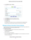 Page 1464.
Select ADVANCED > Setup > LAN Setup. 5.
In the 
IP Address field, enter the LAN IP address for the router.
6. In the 
IP Subnet Mask, enter the LAN subnet mask for the router.
7. Clic
k the 
Apply button.
Your settings are saved.
If you changed the LAN IP address of the 
router, you are disconnected when the changes take effect.
To reconnect, close your browser, relaunch it, and log in to the 
router at its new LAN IP address.
Manage the Router Information Protocol Settings Router Information Protocol...