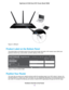 Page 16Figure 4. USB port
Product Label on the Bottom Panel The product label on the bottom panel of the router lists the login information, WiFi network name (SSID) and
pass
word (network key), serial number, and MAC address of the 
router. Figure 5. Router product label
Position Your Router The router lets you access your network anywhere within the operating range of your WiFi network. However, the
operating distance or range of your WiFi connection can vary significantly depending on the physical placement...