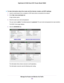 Page 194To view information about the router and the Internet, modem, and WiFi settings:
1.
Launch a web browser from a computer or WiFi device that is connected to the network.
2. Enter 
http://www.routerlogin.net.
A login window opens.
3. Enter the 
router user name and password.
The user name is admin. The default password is password. The user name and password are case-sensitive.
The BASIC Home page displays.
4. Click the 
ADVANCED tab. The information that is shown onscreen is self-explanatory.
The...