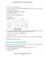 Page 2023.
Enter the router user name and password.
The user name is admin. The default password is password. The user name and password are case-sensitive.
The BASIC Home page displays.
4. Select ADVANCED > Advanced Setup > Traffic Meter.
The 
Traffic Meter page displays.
5. Scroll down to the Internet Traffic Statistics section. The Internet Traffic Statistics section displays when the traffic counter was started and what the traffic balance
is. The table displays information about the connection time and...