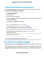 Page 214Install OpenVPN Software on a Mac Computer
You must install Open VPN software on each computer that you plan to use for VPN connections to your router.
To install VPN client software on a Mac computer: 1.
Launch a web browser from a computer or WiFi device that is connected to the network.
2. Enter http://www.routerlogin.net.
A login window opens.
3. Enter the router user name and password.
The user name is admin. The default password is password. The user name and password are case-sensitive.
The BASIC...