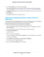 Page 2218.
From the Service Name menu, select the service or application.
If the service or application that you want to add is not in the list, create a port forwarding rule with a custom
service or application (see 
Add a Port Forwarding Rule With a Custom Service or Application on page 221).
9. In the 
Server IP Address field, enter the IP address of the computer that must provide the service or that runs
the application.
10. Click the Add button.
Y

our settings are saved and the rule is added to the table....