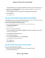 Page 39This setting specifies how the router assigns IPv6 addresses to the devices on your home network (the LAN).
9. (Optional) Select the Use This Interface ID check box and specify the interface ID to be used for the IPv6
address of the router
’s LAN interface.
If you do not specify an ID here, the 
router generates one automatically from its MAC address.
10. Clic
k the Apply button.
Y

our settings are saved.
Set Up an IPv6 Pass Through Internet Connection
In pass-through mode, the router works as a Layer 2...