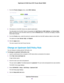 Page 607.
From the Priority Category menu, select MAC Address. 8.
If the device is in the MAC Device List, select its radio button.
The information from the MAC Device List populates the 
QoS Policy for, MAC Address, and Device Name
fields. If the device is not in the MAC Device List, click the 
Refresh button. If it still does not display, complete
these fields man
ually.
9. From the 
Priority menu, select the priority for upstream traffic from this MAC address relative to other traffic.
The options are Low,...