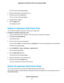 Page 61The QoS Priority Rule list page displays.
6. Select the radio button for the QoS policy rule.
7. Scroll down and click the Edit button.
The QoS - Priority Rules page displays.
8. Change the policy settings.
9. Click the 
Apply button.
Your settings are saved.
Delete an Upstream QoS Policy Rule
You can delete an upstream QoS policy rule that you no longer need. To delete an upstream QoS policy rule: 1.
Launch a web browser from a computer or WiFi device that is connected to the network.
2. Enter...