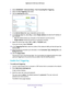 Page 179Specify Internet Port Settings 179
 Nighthawk AC1900
 Smart WiFi Router
4. Select  ADVANCED > Advanced Setup > Port Forwarding/Port Triggering. 
5.  Select the Port T
 riggering radio button.
6.  Click the  Add Service button.
7. In the Service Name field, type a descriptive service name. 
8.  In the Service User list, select  Any
 , or select Single address and enter the IP address of 
one computer:
• Any  (the default) allows any computer on the Internet to use this service\
. 
• Single address...