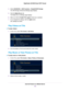 Page 1144.Select ADVANCED > USB Functions > ReadySHARE Storage.
The USB Storage (Advanced Settings) page displays.
5.Click the Media Server tab.
The Media Server (Settings) page displays.
6.Make sure that the Enable TiVo support check box is selected.
7.If you changed the settings, click the Apply button.
Your settings are saved.
Play Videos on TiVo
To play videos:
1.On the TiVo, select TiVo Central > My Shows.
2.Go to the bottom of the list and select the router model.
Play Music or View Photos on TiVo
To play...