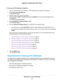 Page 26To set up an IPv6 Internet connection:
1.Launch a web browser from a computer or WiFi device that is connected to the network.
2.Enter http://www.routerlogin.net.
A login window opens.
3.Enter the router user name and password.
The user name is admin.The default password is password.The user name and password are
case-sensitive.
The BASIC Home page displays.
4.Select ADVANCED > Advanced Setup > IPv6.
The IPv6 page displays.
5.From the Internet Connection Type menu, select the IPv6 connection type:
•If...