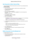 Page 41Use Keywords to Block Internet Sites
You can use keywords to block certain Internet sites from your network.You can use blocking all the time
or based on a schedule.
To block Internet sites:
1.Launch a web browser from a computer or mobile device that is connected to the network.
2.Enter http://www.routerlogin.net.
A login window opens.
3.Enter the router user name and password.
The user name is admin.The default password is password.The user name and password are
case-sensitive.
The BASIC Home page...