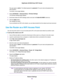 Page 63The user name is admin.The default password is password.The user name and password are
case-sensitive.
The BASIC Home page displays.
4.Select ADVANCED > Advanced Setup > Wireless Settings.
The Wireless Settings page displays.
5.Scroll down below the WPS Settings section and clear the Enable MU-MIMO check box.
6.Click the Apply button.
Your settings are saved.
If you connected over WiFi to the network, you are disconnected from the network and must reconnect.
Use the Router as a WiFi Access Point
You can...