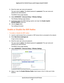 Page 152Specify Network Settings for the DST Router 152
Nighthawk DST AC1900 DST Router and DST Adpater Model R7300DST 
3. 
Enter the router user name and password.
The user name is  admin. 
 The default password is password . The user name and 
password are case-sensitive.
The BASIC Home page displays.
4.  Select  ADV
 ANCED > Advanced Setup > Wireless Settings.
The Wireless Settings page displays.
5.  Scroll down below the WPS Settings section and clear the  Enable Implicit 
BEAMFORMING  check box.
6.  Click...