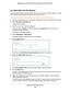 Page 186Manage Your DST Router Network 186
Nighthawk DST AC1900 DST Router and DST Adpater Model R7300DST 
Use WPS With the PIN Method
To use the PIN method to connect a WiFi device to the DST router’s WiFi network, you must 
know the PIN of the WiFi device that you are trying to connect.
To using WPS with the PIN method to join the DST router’s WiFi network:
1.  Launch a web browser from a computer or WiFi device that is connected to\
 the network.
2.  Enter  http://www
 .routerlogin.net.
A login window...