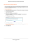 Page 45Specify Your Internet Settings 45
 Nighthawk DST AC1900 DST Router and DST Adpater Model R7300DST
Use the Internet Setup Wizard
You can use the Setup Wizard to detect your Internet settings and automat\
ically set up your 
DST router. The Setup Wizard is not the same as the genie pages that display the fir\
st time 
you connect to your DST router to set it up.
To use the Setup Wizard:
1.  Launch a web browser from a computer or WiFi device that is connected to\
 the network.
2.  Enter  http://www...