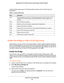 Page 64Specify Your Internet Settings 64
Nighthawk DST AC1900 DST Router and DST Adpater Model R7300DST 
until the problem goes away. The following table describes common MTU sizes and 
applications. 
Table 4.  Common MTU sizes 
 
MTUApplication
1500 The largest Ethernet packet size. This setting is typical for connections that do not use 
PPPoE or VPN, and is the default value for NETGEAR DST routers, adapters\
, and 
switches.
1492 Used in PPPoE environments.
1472 Maximum size to use for pinging. (Larger...