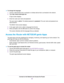 Page 22To change the language:
1.Launch a web browser from a computer or wireless device that is connected to the network.
2.Type http://www.routerlogin.net .
A login screen displays.
3.Enter the router user name and password.
The user name is admin.The default password is password.The user name and password are
case-sensitive.
The BASIC Home screen displays.
4.In the upper right corner, select a language from the list.
5.When prompted, click the OK button to confirm this change.
The screen refreshes with the...