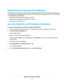 Page 30Requirements for Entering IPv6 Addresses
IPv6 addresses are denoted by eight groups of hexadecimal quartets that are separated by colons.You
can reduce any four-digit group of zeros within an IPv6 address to a single zero or omit it.The following
errors invalidate an IPv6 address:
•More than eight groups of hexadecimal quartets
•More than four hexadecimal characters in a quartet
•More than two colons in a row
Use Auto Detect for an IPv6 Internet Connection
To set up an IPv6 Internet connection through...