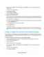 Page 46The user name is admin.The default password is password.The user name and password are
case-sensitive.
The BASIC Home page displays.
4.Select Quality of Service.
The QoS Setup page displays.
5.Select the Dynamic QoS check box.
6.Specify your Internet bandwidth.
You must specify your Internet bandwidth so that Dynamic QoS can perform bandwidth allocation and
traffic prioritization. NETGEAR recommends that you use Speedtest to detect your Internet bandwidth.
To use Speedtest, do the following:
a.For more...