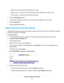 Page 58•Specify XXX to block http://www.badstuff.com/xxx.html.
•Specify .com if you want to allow only sites with domain suffixes such as .edu or .gov.
•Enter a period (.) to block all Internet browsing access.
7.Click the Add Keyword button.
The keyword is added to the keyword list.The keyword list supports up to 32 entries.
8.Click the Apply button.
Keyword blocking takes effect.
Block Services From the Internet
You can block Internet services on your network based on the type of service.You can block the...