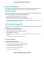 Page 18Connect to the Network
You can connect to the router network through a wired or WiFi connection. If you set up your computer to use a
static IP address, change the settings so that it uses Dynamic Host Configuration Protocol (DHCP).
Wired Connection
You can connect your computer to the router using an Ethernet cable and join the router’s local area network (LAN).
To connect your computer to the router with an Ethernet cable:
1.Make sure that the router is receiving power (its Power LED is lit).
2.Connect...