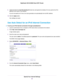 Page 329.(Optional) Select the Use This Interface ID check box and specify the interface ID to be used for the IPv6
address of the router’s LAN interface.
If you do not specify an ID here, the router generates one automatically from its MAC address.
10.Click the Apply button.
Your settings are saved.
Use Auto Detect for an IPv6 Internet Connection
To set up an IPv6 Internet connection through autodetection:
1.Launch a web browser from a computer or WiFi device that is connected to the network.
2.Enter...