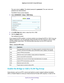 Page 40Specify Your Internet Settings 40
Nighthawk
 X6 AC3200
 Tri-Band WiFi  Router 
The user name is  admin. The default password is password . The user name and 
password are case-sensitive.
The BASIC Home screen displays.
4.  Select  ADV
 ANCED > Setup > WAN Setup . 
5. In the MTU Size field, enter a value from 64 to 1500.
6.  Click the  Apply button.
Your settings are saved.
If you suspect an MTU problem, a common solution is to change the MTU to\
 1400. If you are 
willing to experiment, you can gradually...