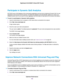 Page 102Participate in Dynamic QoS Analytics
NETGEAR uses a QoS database of the most popular applications and services to implement Dynamic QoS. As new
applications and services become popular, we update this database and automatically update your router if you
enabled Dynamic QoS.You can opt in to share aggregate QoS information to help improve the Dynamic QoS feature.
To opt in to participate in Dynamic QoS analytics:
1.Launch a web browser from a computer or WiFi device that is connected to the network....