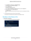 Page 147d.Select ADVANCED > USB Functions > ReadySHARE Storage.
The USB Storage (Advanced Settings) page displays.
e.Select the Media Server tab.
The Media Server (Settings) page displays.
f.Select the Enable iTunes Media Server (Music Only) check box and click the Apply button.
g.Enter the passcode and click the Allow Control button.
Your settings are saved.
Your iPhone or iPad pairs with the router and the iTunes Server is ready.The router displays in the Remote
app.
8.In the Remote app, tap the router your...